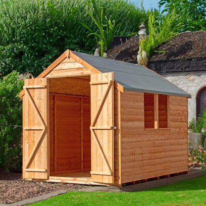 Shire Cromer 6' 5" x 8' 1" Apex Shed - Premium Pressure Treated Overlap