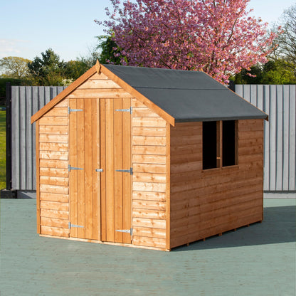 Shire Cromer 6' 5" x 8' 1" Apex Shed - Premium Pressure Treated Overlap