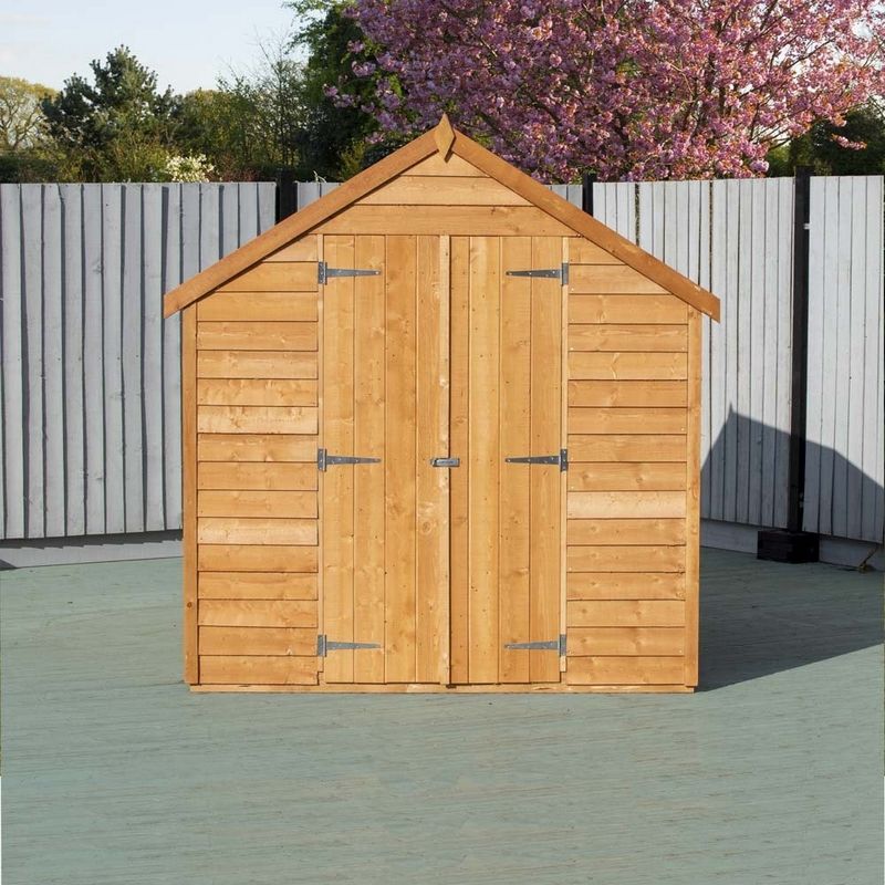 Shire Shire Cromer 6' 5" x 8' 1" Apex Shed - Premium Pressure Treated Overlap