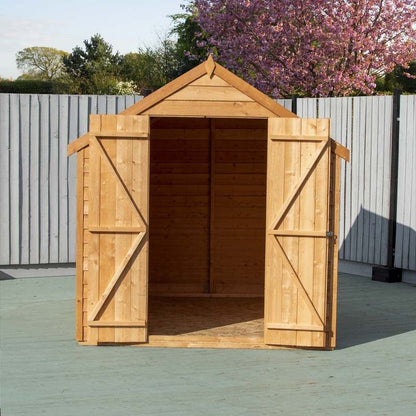 Shire Shire Cromer 6' 5" x 8' 1" Apex Shed - Premium Pressure Treated Overlap