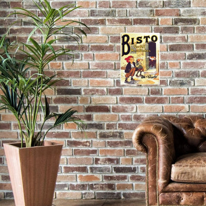 Scarthingwell Vintage Bisto Sign Metal Wall Mounted - 45cm