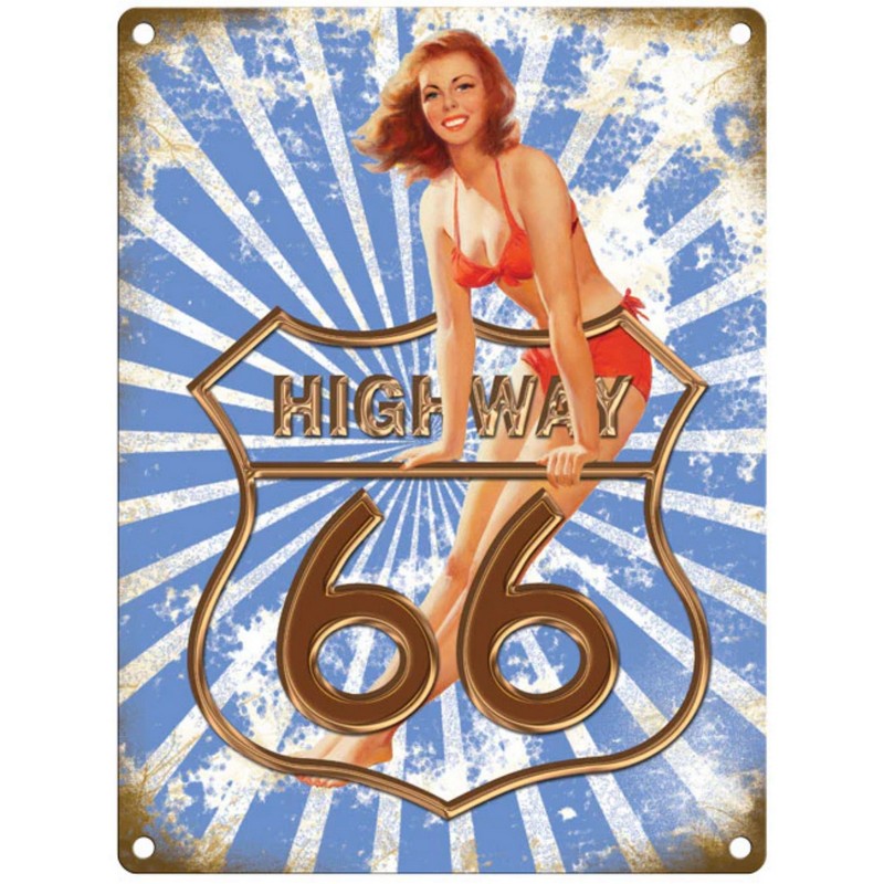 Scarthingwell Highway 67 Sign Metal Wall Mounted - 45cm