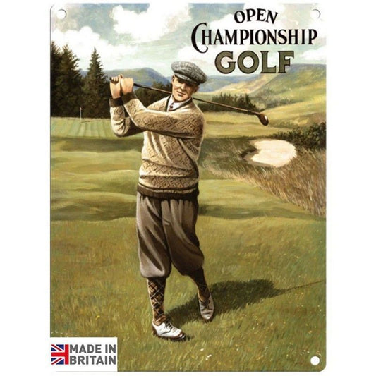 Scarthingwell Vintage Open Championship Golf Sign Metal Wall Mounted - 45cm