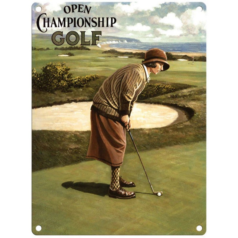 Scarthingwell Vintage Open Championship Golf Sign Metal Wall Mounted - 45cm