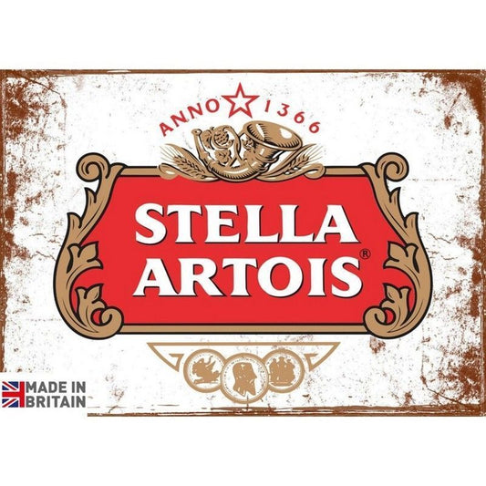 Scarthingwell Stella Artois Sign Metal Wall Mounted - 45cm