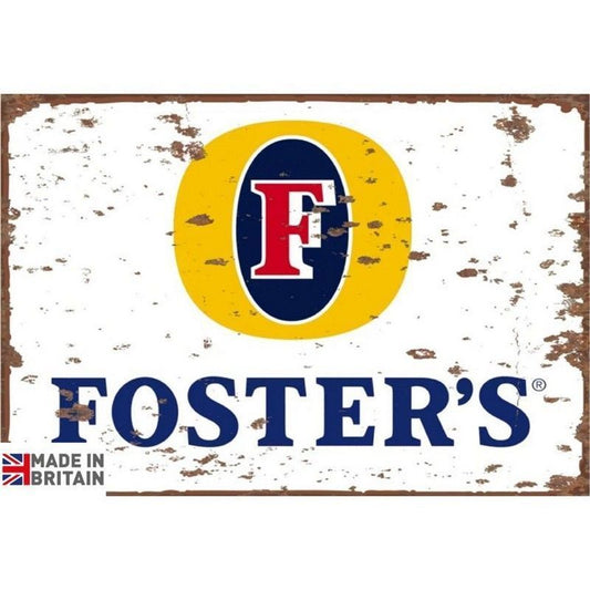 Scarthingwell Foster's Beer Sign Metal Wall Mounted - 60cm