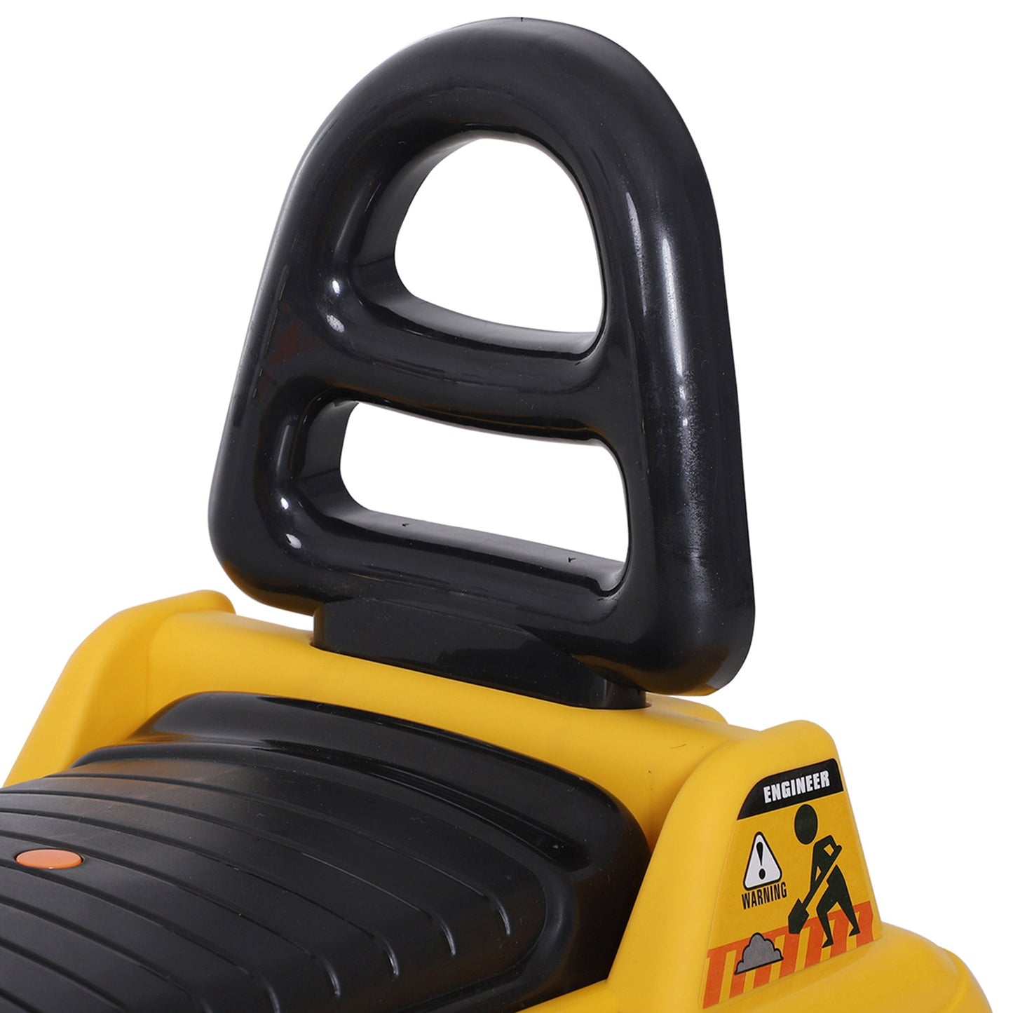 NO POWER 3 in 1 Ride On Toy Bulldozer Toddler Digger Excavator Scooter Storage Cart Toilet Pretend Play Construction Truck