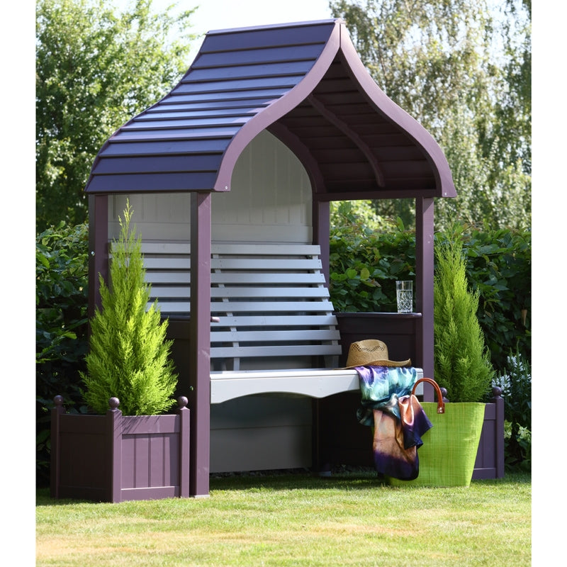 AFK AFK Premium Orchard Arbour Lavender & Stone 2 Seat