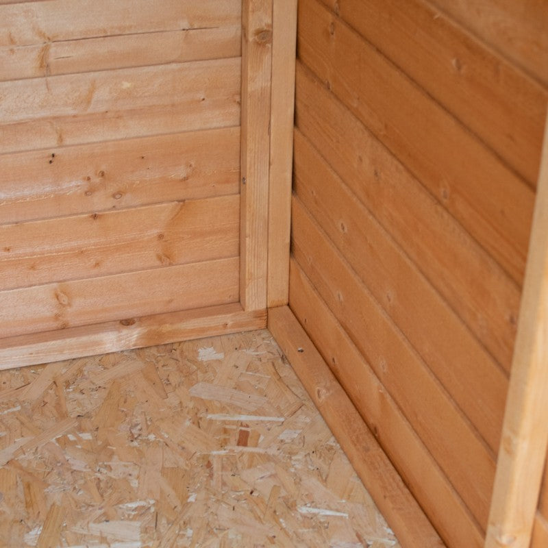 Shire 5' 3" x 3' 2" Apex Shed - Budget Dip Treated Overlap