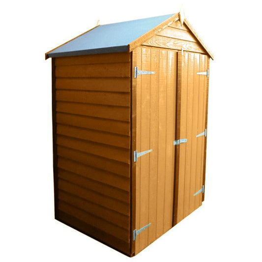 Shire Shire Ashworth 4' 4" x 3' 3" Apex Shed - Premium Dip Treated Overlap