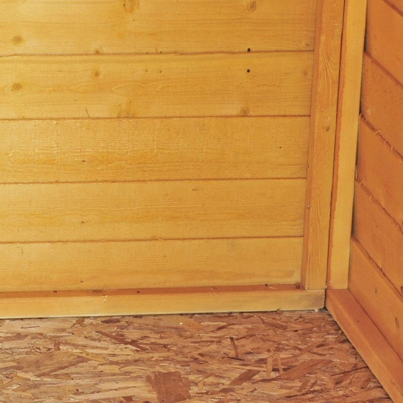 Shire Shire Ashworth 6' 7" x 9' 10" Apex Shed - Budget Dip Treated Overlap