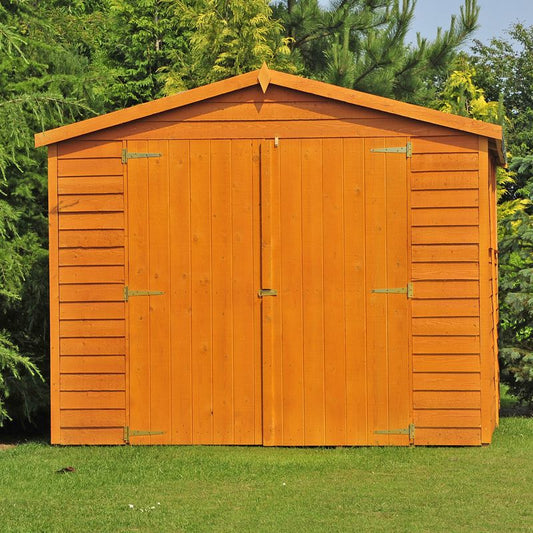 Shire Shire Ashworth 9' 10" x 9' 10" Apex Shed - Premium Dip Treated Overlap