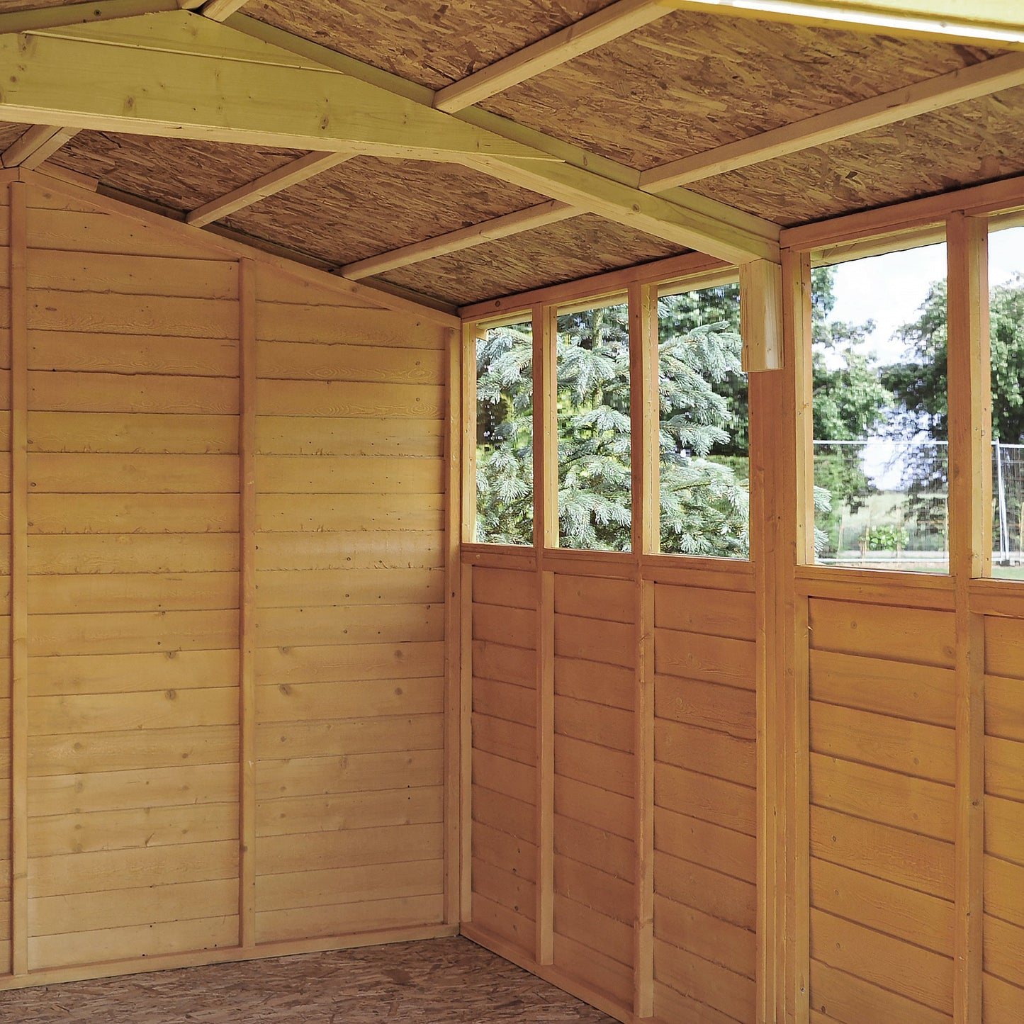 Shire Ashworth 10' 3" x 20' 4" Apex Shed - Premium Dip Treated Overlap