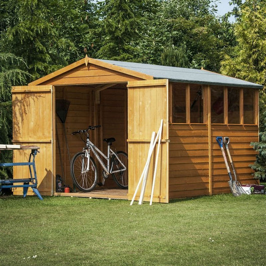 Shire Shire Canterbury 6' 7" x 12' 2" Apex Shed - Budget Dip Treated Overlap