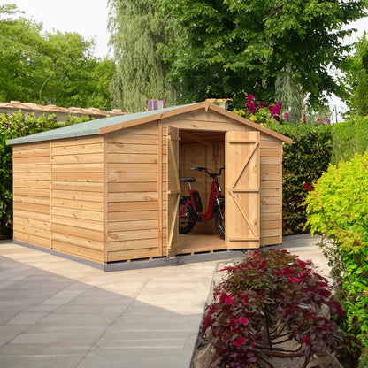 Shire Value 6' 7" x 9' 10" Apex Shed - Premium Coated Overlap