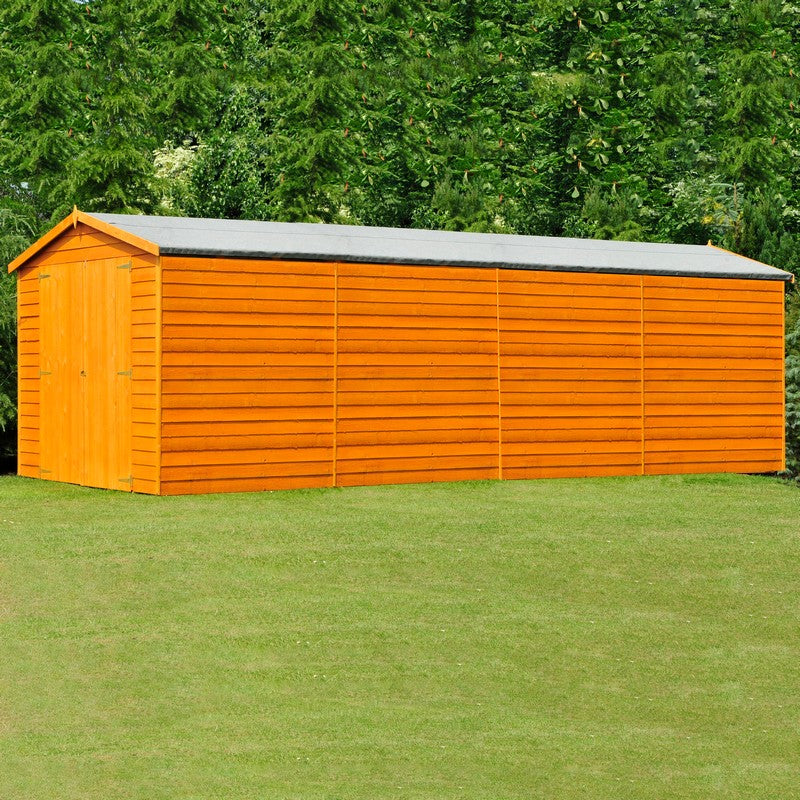 Shire Shire Value 10' 3" x 20' 4" Apex Shed - Premium Coated Overlap