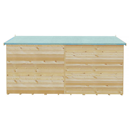 Shire Value 8' 5" x 11' 9" Apex Shed - Premium Coated Overlap