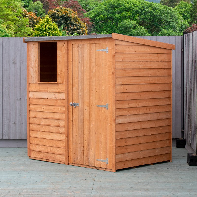 Shire Shire Value 6' 1" x 4' Apex Shed - Premium Coated Overlap