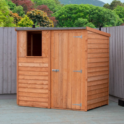 Shire Shire Value 6' 1" x 4' Apex Shed - Premium Coated Overlap