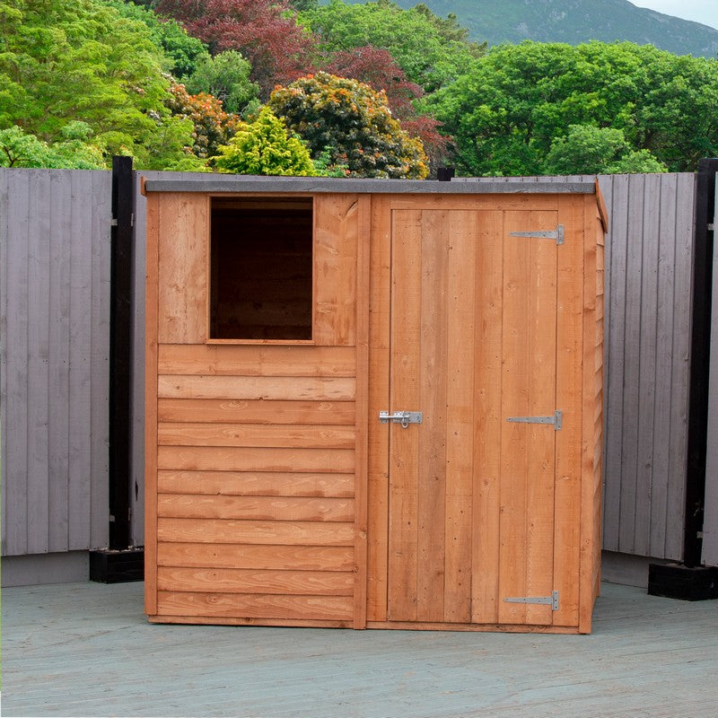 Shire Shire Value 6' 1" x 4' Apex Shed - Premium Coated Overlap