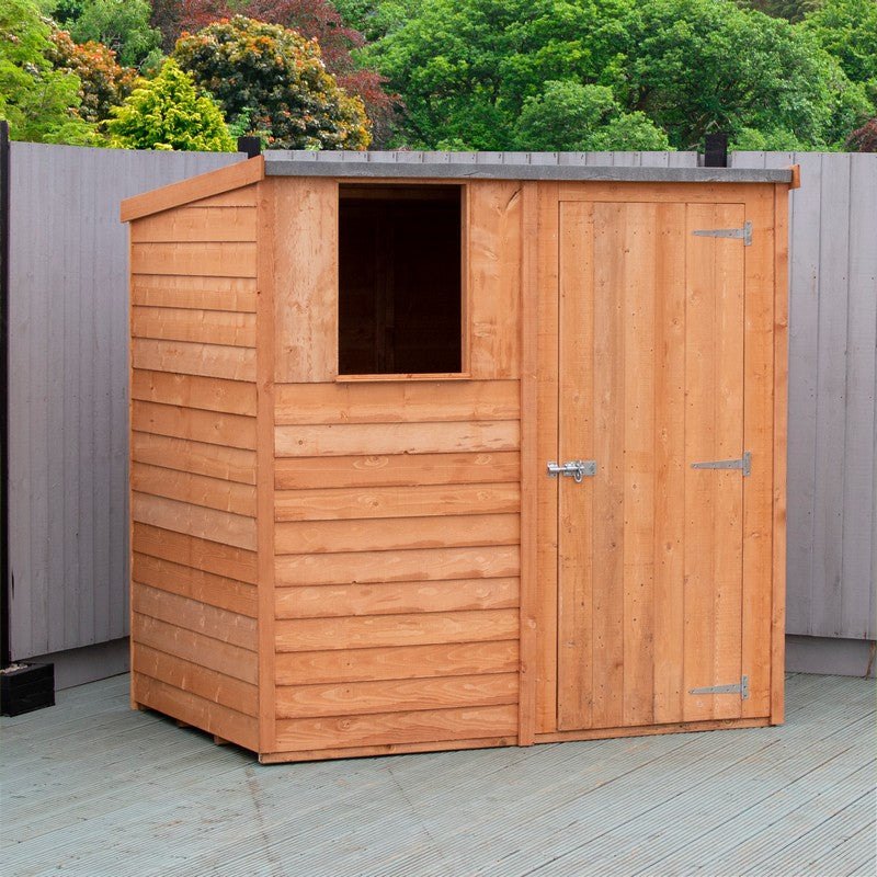 Shire Shire Value 6' 1" x 4' Apex Shed - Premium Coated Overlap