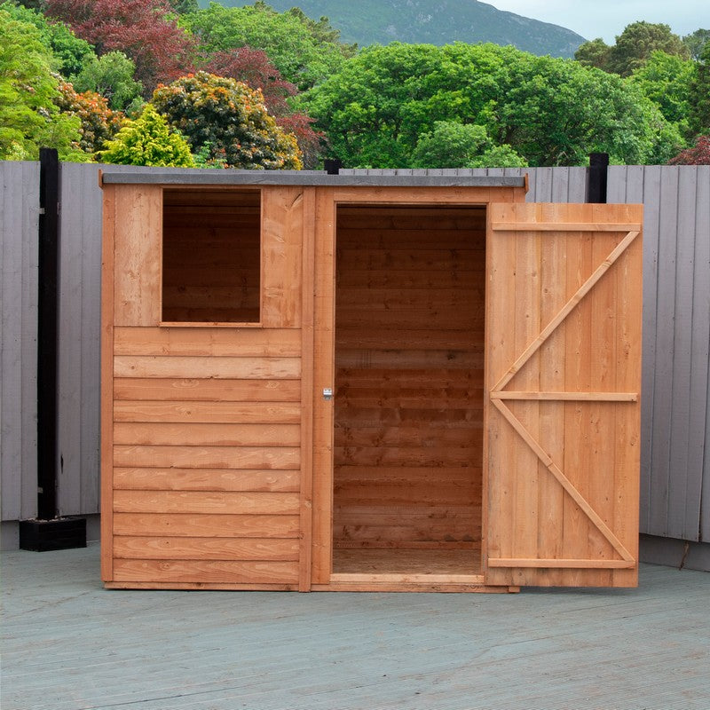 Shire Shire Value 6' 1" x 4' Apex Shed - Premium Coated Overlap