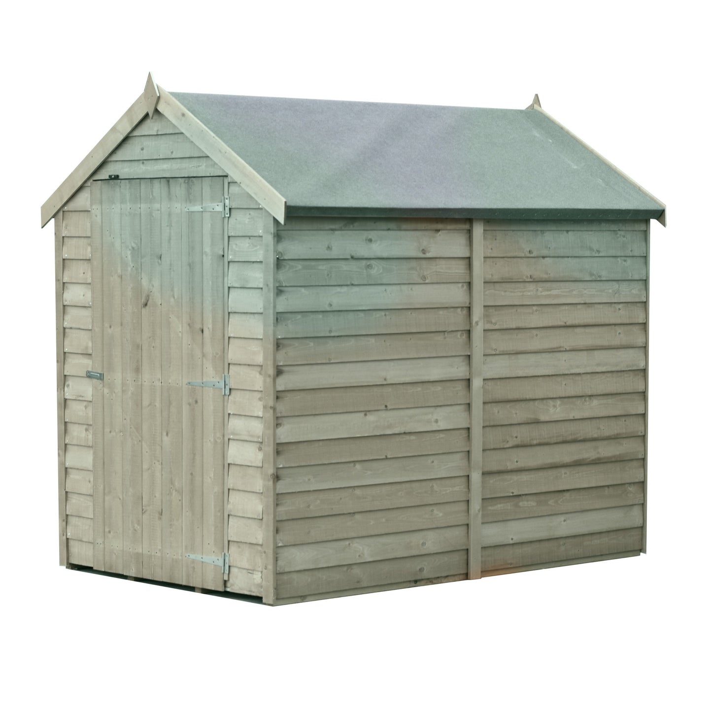 Shire Canterbury 4' 5" x 6' 3" Apex Shed - Premium Pressure Treated Overlap