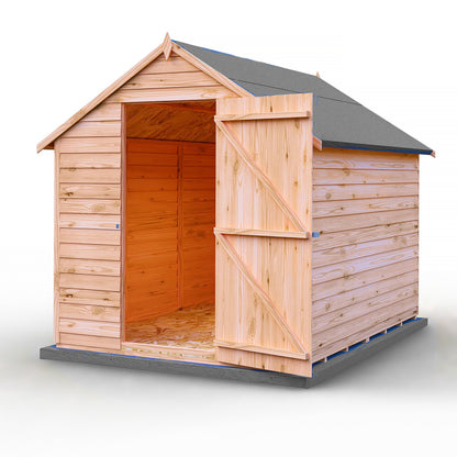 Shire Canterbury 6' 5" x 8' 1" Apex Shed - Classic Dip Treated Overlap