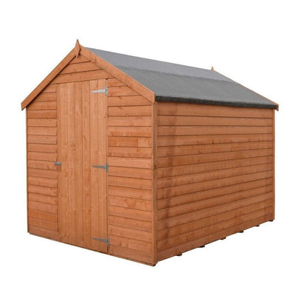 Shire Shire Ashworth 6' 5" x 8' 1" Apex Shed - Budget Dip Treated Overlap