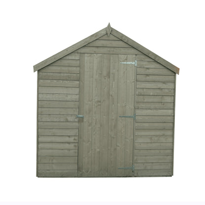 Shire Canterbury 6' 5" x 8' 1" Apex Shed - Premium Pressure Treated Overlap