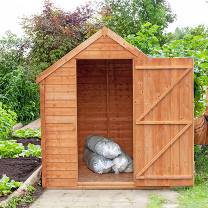 Shire Wiltshire 5' 11" x 6' 11" Apex Shed - Classic Dip Treated Overlap