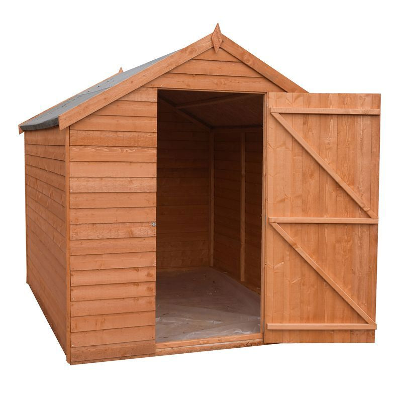 Shire Shire Wiltshire 5' 11" x 6' 11" Apex Shed - Classic Dip Treated Overlap