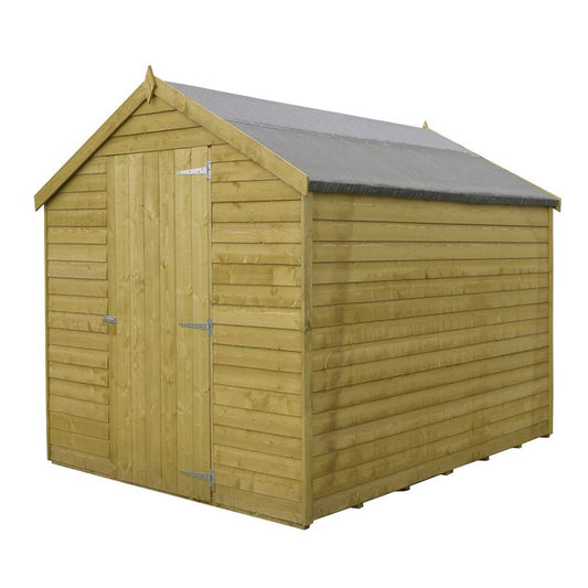 Shire Shire Wiltshire 5' 9" x 6' 11" Apex Shed - Premium Pressure Treated Overlap