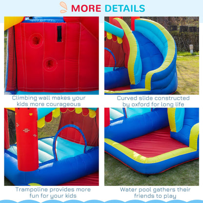 Outsunny Kids Bouncy Castle