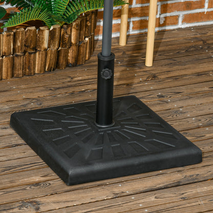 19kg Resin Garden Parasol Base Holder