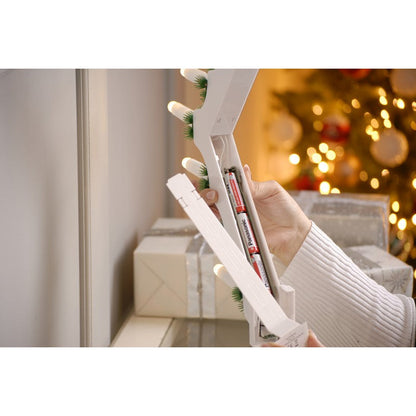 Christmas Candle Bridge Warm White Indoor LED - 42cm