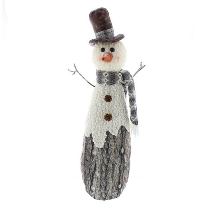 Snowman Christmas Decoration White - 58cm