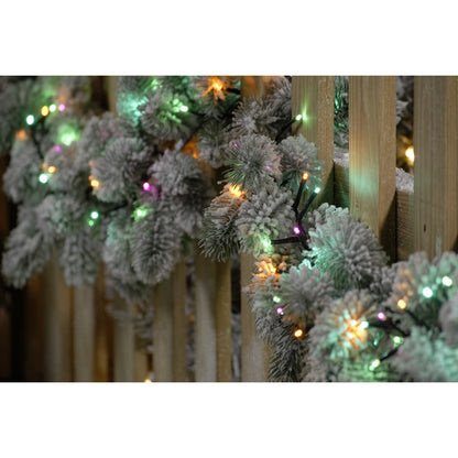 String Fairy Christmas Lights Multifunction Multicolour Outdoor 1000 LED - 24.9m Aurora