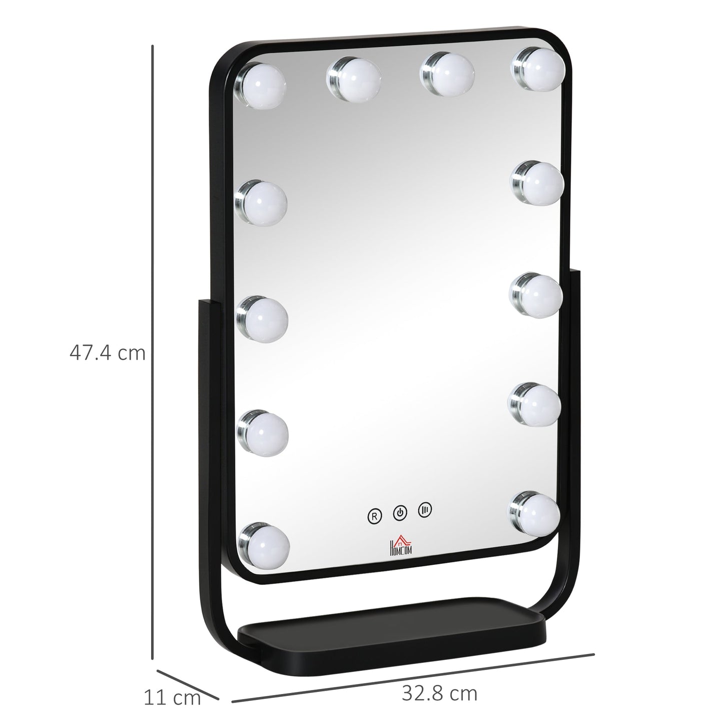 Hollywood Makeup Mirror with LED Lights