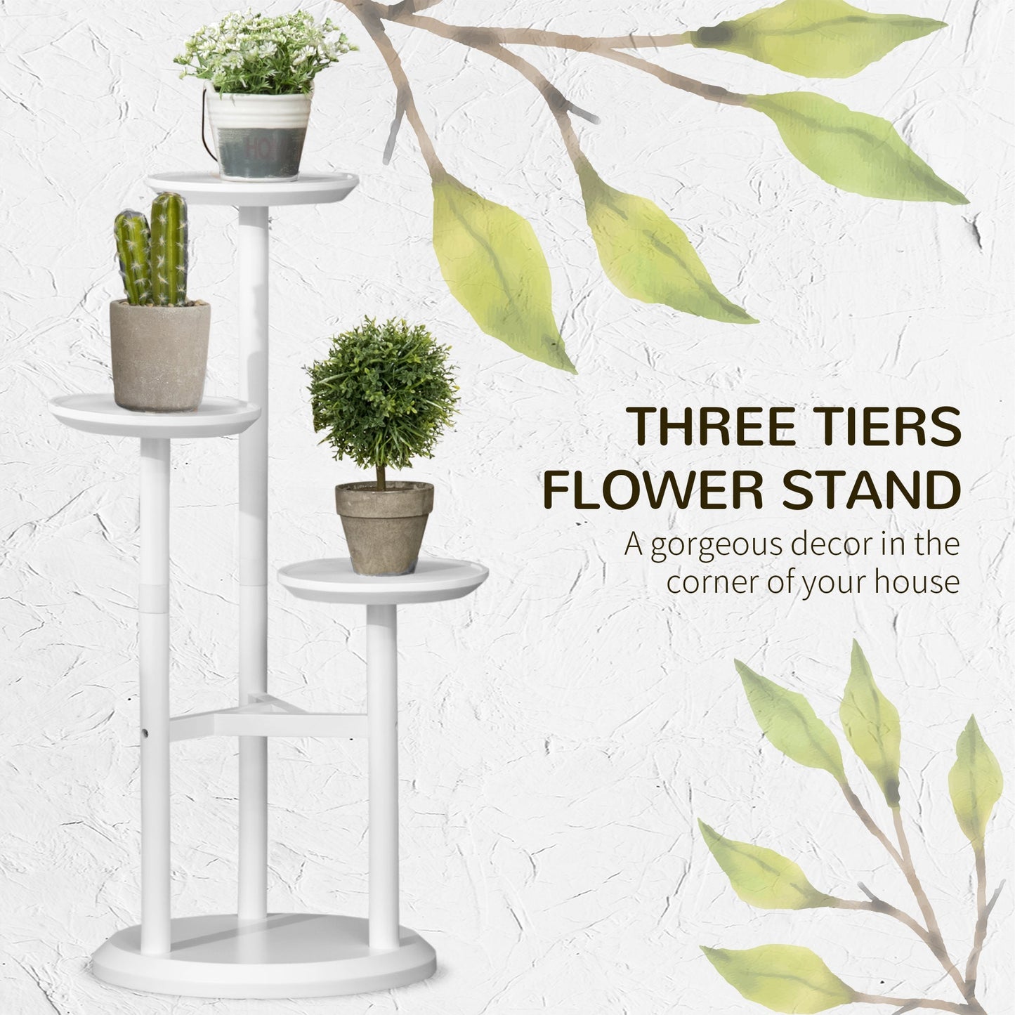 3-Tier Plant Stand