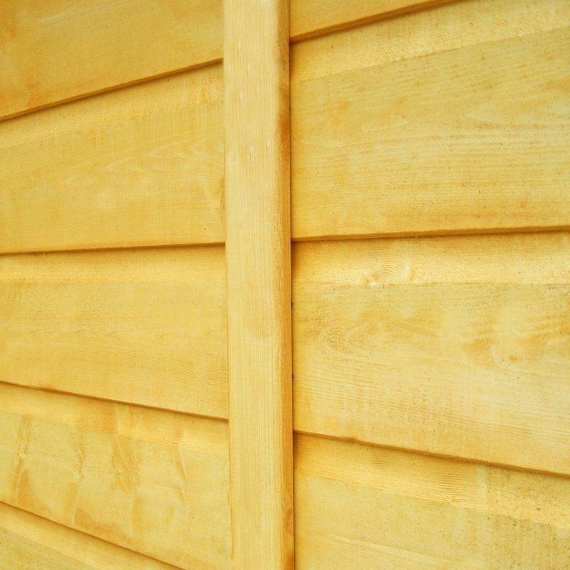 Shire Shire Hampshire 6' 5" x 4' 5" Pent Shed - Premium Dip Treated Shiplap