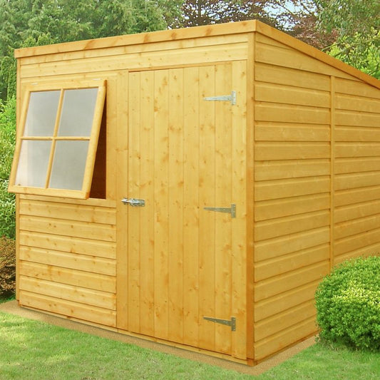 Shire Shire Hampshire 6' 5" x 6' 8" Pent Shed - Premium Dip Treated Shiplap