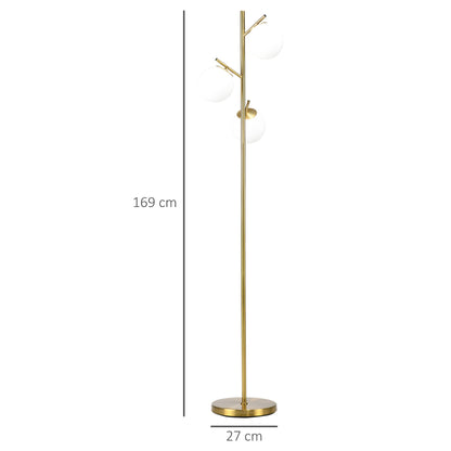 3-Light Tree Floor Lamps for Living Room