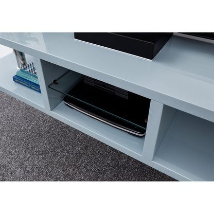 GFW Polar TV Unit Grey 1 Shelf