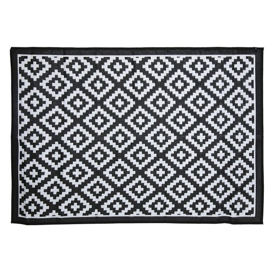 Wensum Wensum Waterproof Rectangular Rug Black 233x160cm