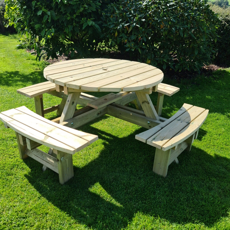 Croft Westwood Garden Picnic Table by Croft - 8 Seats