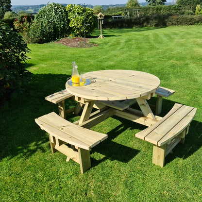 Croft Westwood Garden Picnic Table by Croft - 8 Seats