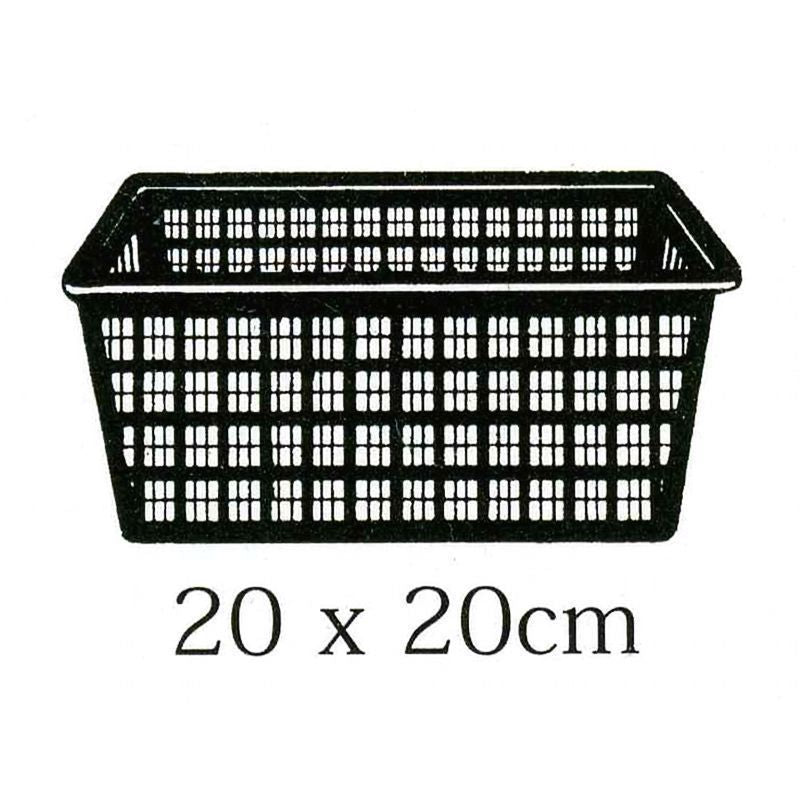 Anglo Aquatics Anglo Aquatics Finofil 20cm Square Pot Pack Of 3