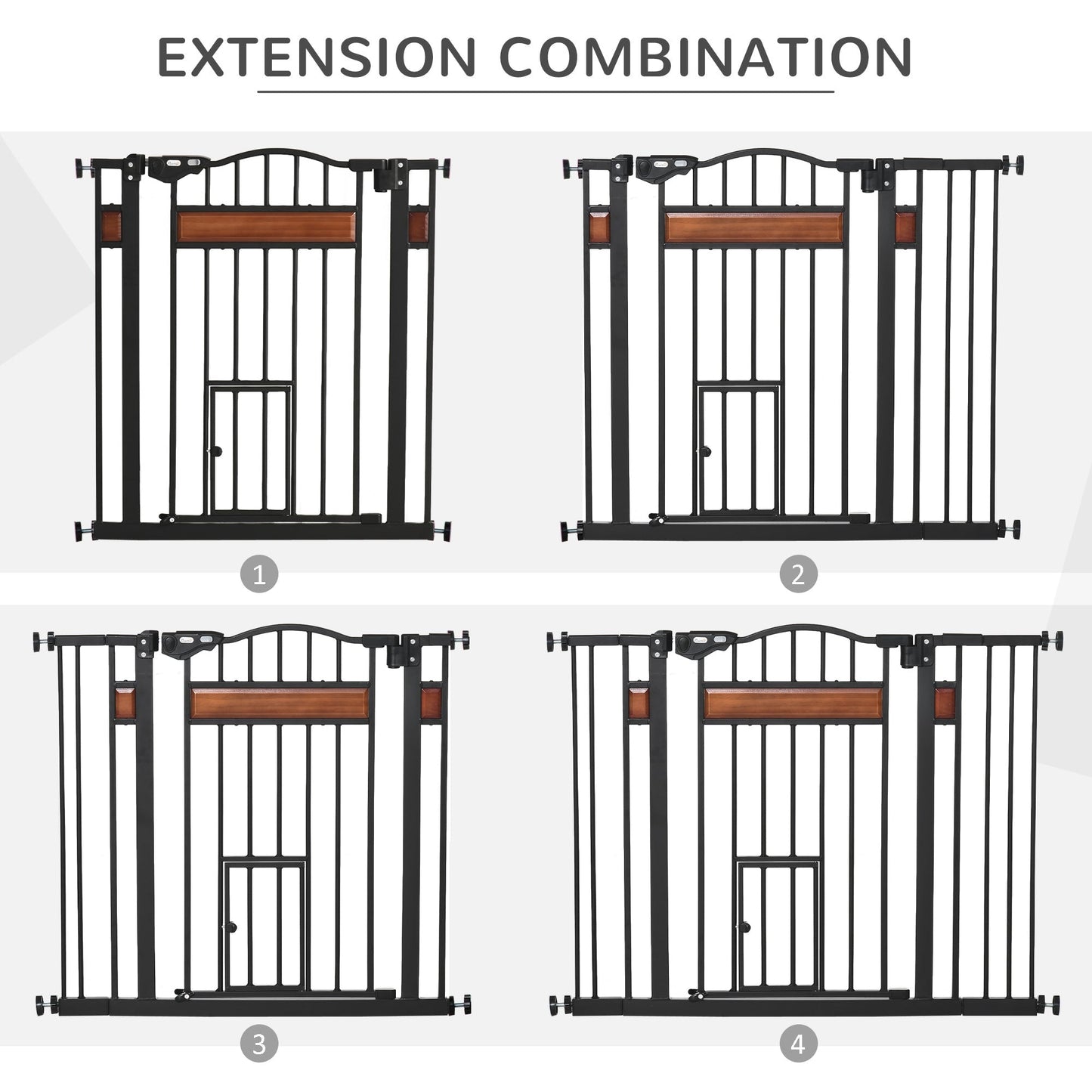 PawHut Pet Gate Safety Gate