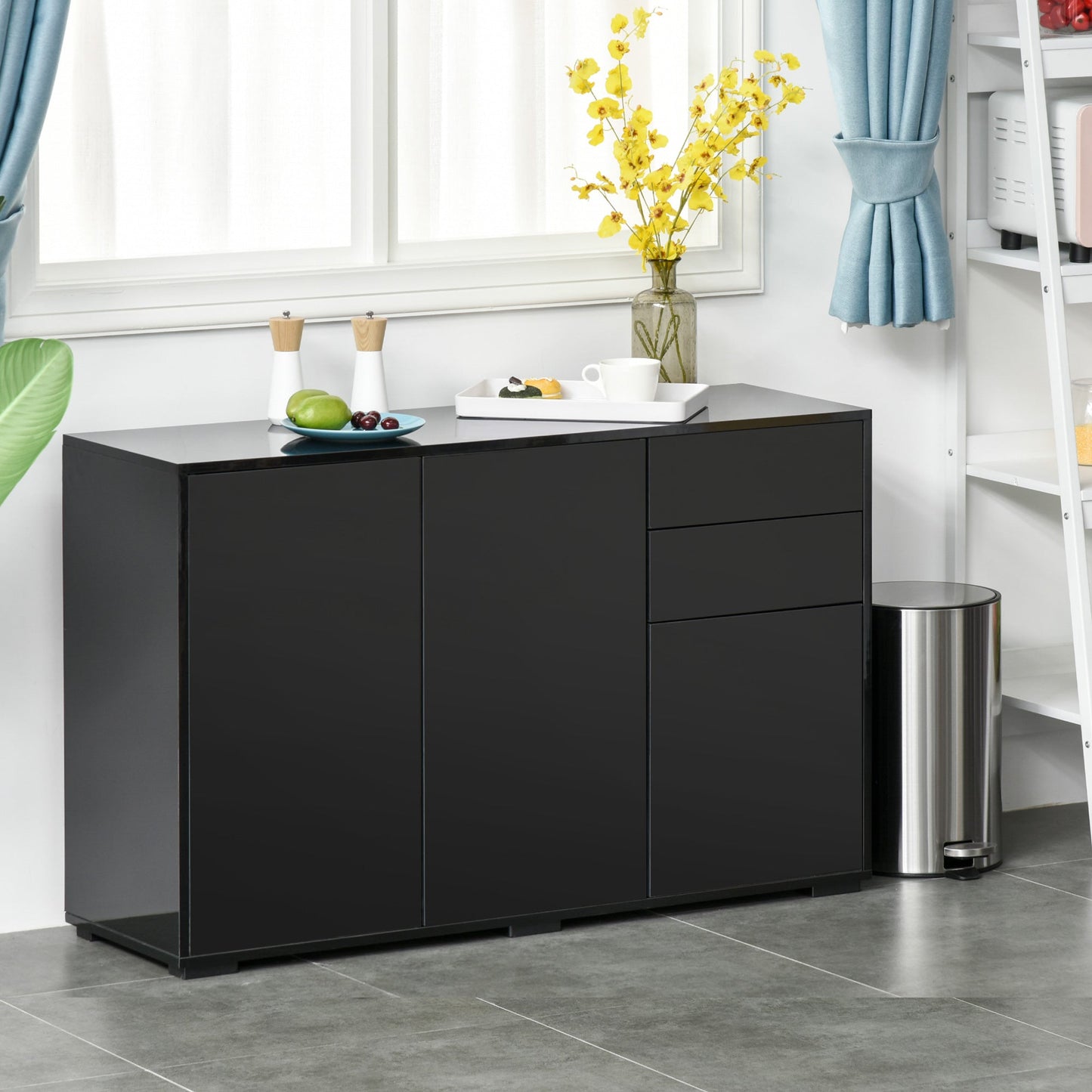 High Gloss Frame Sideboard